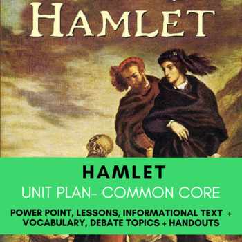 Preview of Hamlet Unit Plan (Assignments, Activities, Assessments, & Ap Literature Aligned)