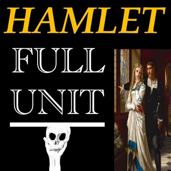 Preview of Shakespeare's Hamlet – Text-Based Assessments for Full Unit, One Marking Period