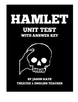 Preview of Hamlet Unit Test With Answer Key