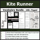 Kite Runner - Vocabulary Lists, PowerPoints, Quizzes, and Keys