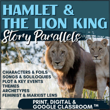 Hamlet and The Lion King Media Comparison Assignment by Relentless