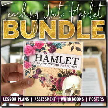 Preview of Hamlet by Shakespeare - Complete Teaching Unit BUNDLE