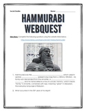 Hammurabi and Hammurabi's Code - Webquest with Key
