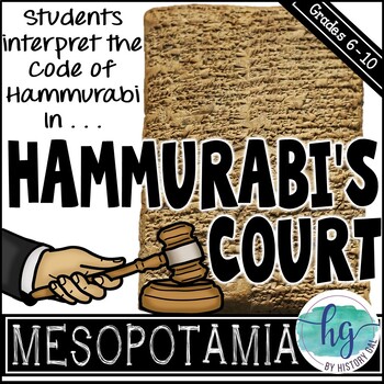 Preview of Hammurabi's Code Activity and Doodle Notes