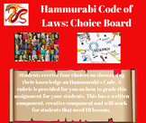 Hammurabi's Code Choice Board
