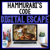 Hammurabi's Code DIGITAL ESCAPE ROOM for Google Drive® | M