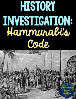 Preview of Hammurabi's Code History Investigation
