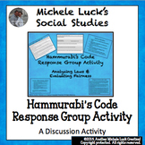Hammurabi's Code Response Group Activity Ancient Civilizat