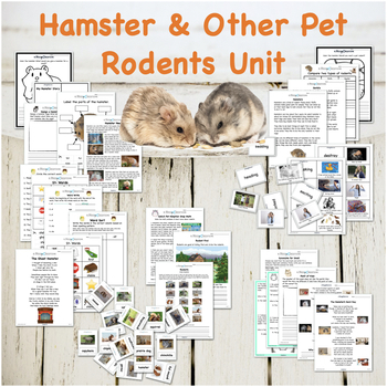 Preview of Hamsters and Gerbils Rodent-Themed Learning Unit Lessons