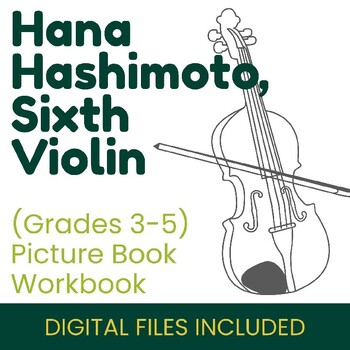 Preview of Hana Hashimoto, Sixth Violin-Picture Book Workbook-Print, Electronic, ANSWERS