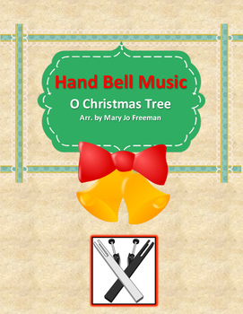 Preview of Hand Bell Music - O Christmas Tree