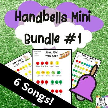 Preview of Hand Bells - Sheet Music Mini Bundle #1