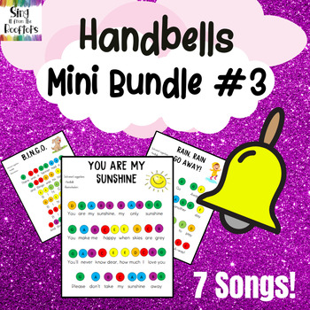 Preview of Handbells - Sheet Music Mini Bundle #3