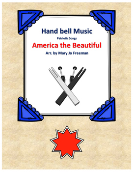 Preview of Hand Bell Music - America the Beautiful