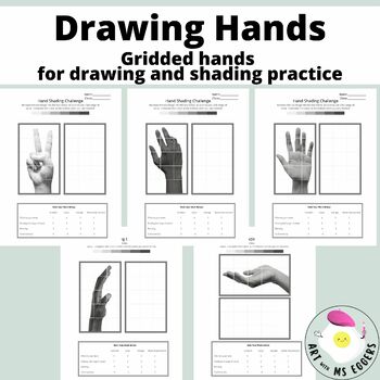 Free Hand Drawing Grid - Fits Standard US Letter (8.5 × 11) or
