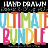 Hand Drawn Borders, Papers, and Alphas // Ultimate Bundle