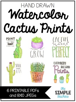 Cactus Sayings Worksheets Teaching Resources Tpt