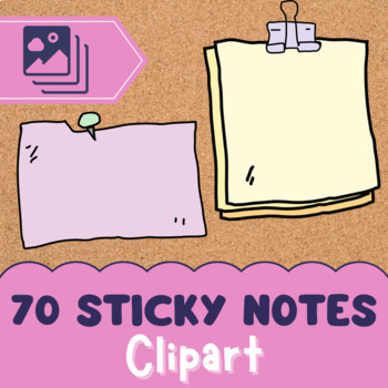clipart pictures computer sticky notes