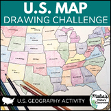 Hand-Drawn U.S. Map Project | U.S. Geography Activity