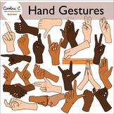 Hand Gestures Clip Art