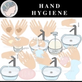 Hand Hygiene Clipart - COVID-19 - Hand Washing Clipart - S