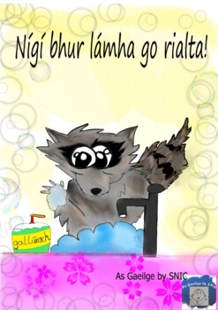 Preview of Hand Hygiene Poster as Gaeilge