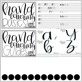 hand lettering practice sheets