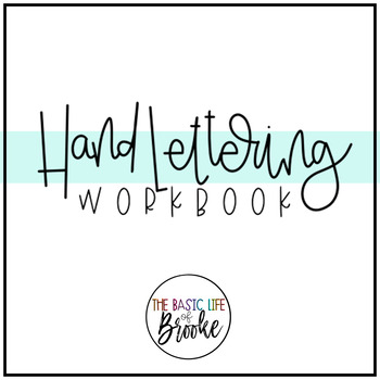 Hand-Lettering Workbook  The Whole Shabang by The Basic Life of