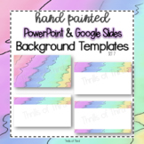 Hand Painted PowerPoint & Google Slides Templates | Rainbow