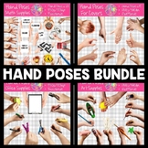 Hand Poses for Resource Covers | Real Photos | Flatlay | S
