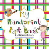 Hand Print Art Book