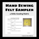 Hand Sewing Felt Sampler | Family Consumer Science | Design