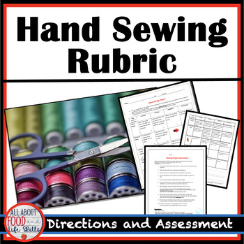Preview of Guide to Hand Sewing Felt Pillows: Instructions and Grading Rubric