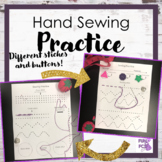 Hand Sewing Practice Sheet