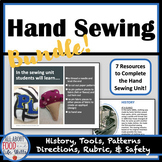 Sale! Hand Sewing Activity Bundle - FACS, FCS, Life Skills