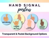 Hand Signal Posters