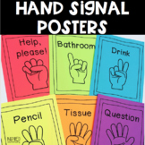 Hand Signal Posters FREEBIE!