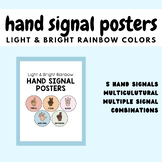 Hand Signal Posters | Multicultural | Multiple Combination