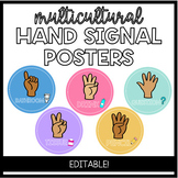 Hand Signal Posters for Classroom Management