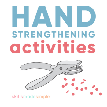 Preview of Fine Motor Hand Strengthening Activity Handout