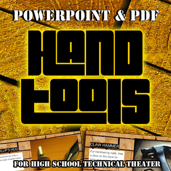 Preview of Hand Tools for High School Technical Theater