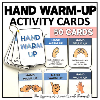 Preview of Hand Warm Up Exercises Occupational Therapy