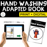 Hand Washing Adapted Book for Special Education | Distance
