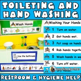 Potty Training Hand Washing Bathroom Social Story Visuals 