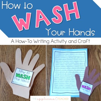 Preview of Hand Washing Expository Writing Activity