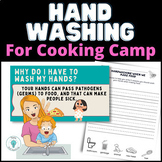 Hand Washing Lesson for Kids Cooking Camp - Food Safety Ac