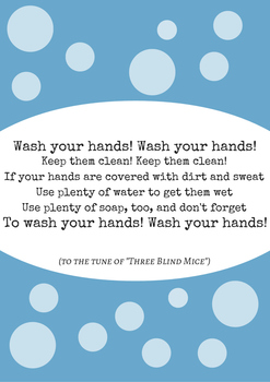 Preview of Hand-Washing Poster (Includes Song)