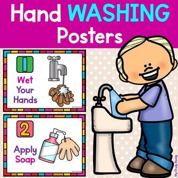 Preview of Hand Washing Posters | How to Wash Your Hands | Hand Washing Steps