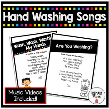 Preview of Hand Washing Songs - Music Videos Included!