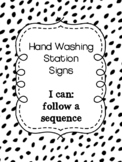 Hand Washing Station: I Can Follow A Sequence (Modern Dalm